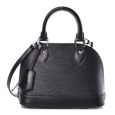 black louis vuitton alma|louis vuitton alma epi black.